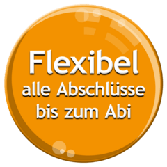 Button mit dem Text "flexibel"