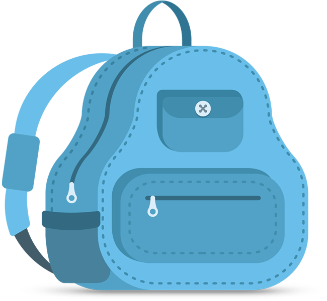 Rucksack-Illustration
