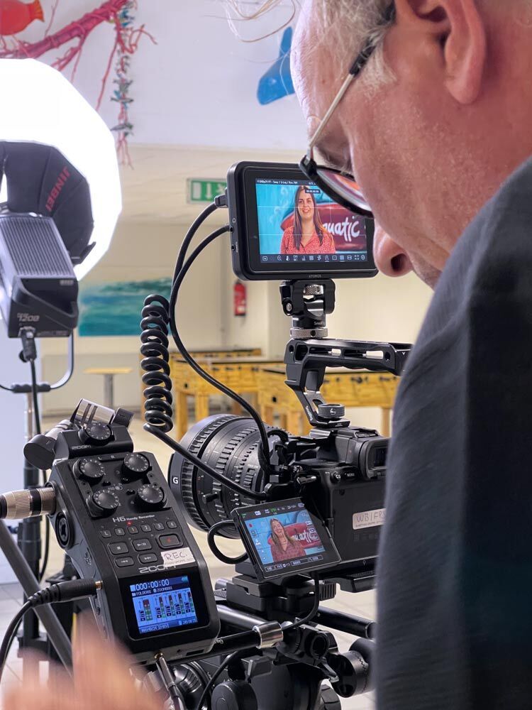 Making-of mit dem Filmografen