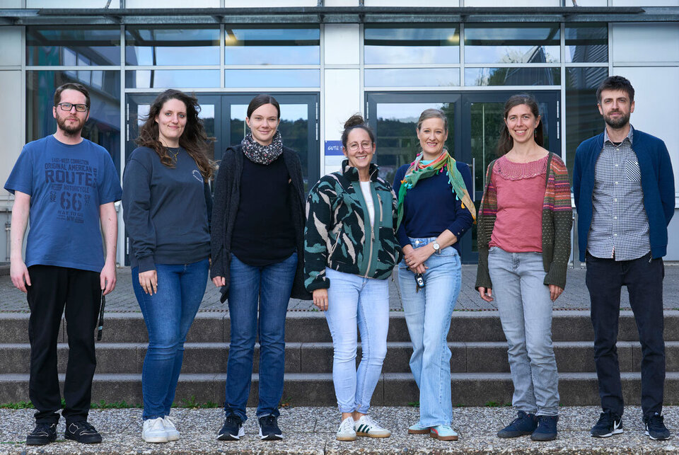 Gruppenfoto von Lehrerinnen und Lehrern der Jahrgangsstufe 10