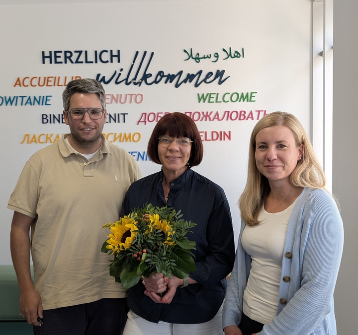 Schulleiter Herr Tewes, Frauenärztin Frau Todt, Beratungslehrerin Frau Busse