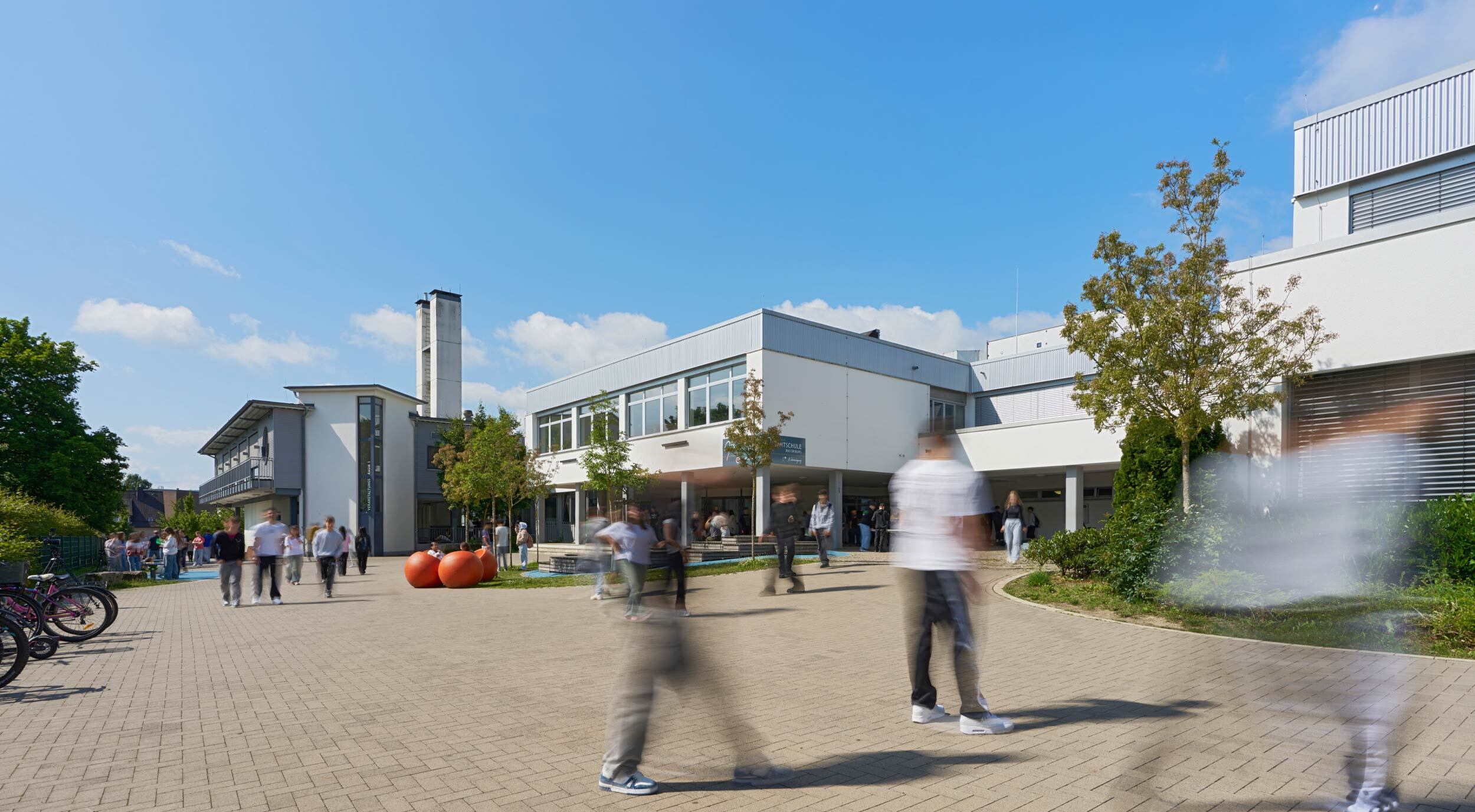 Pausenhof der Geschwister-Scholl-Straße